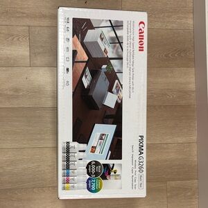 Canon PIXMA G3260 Box with White and Red Design